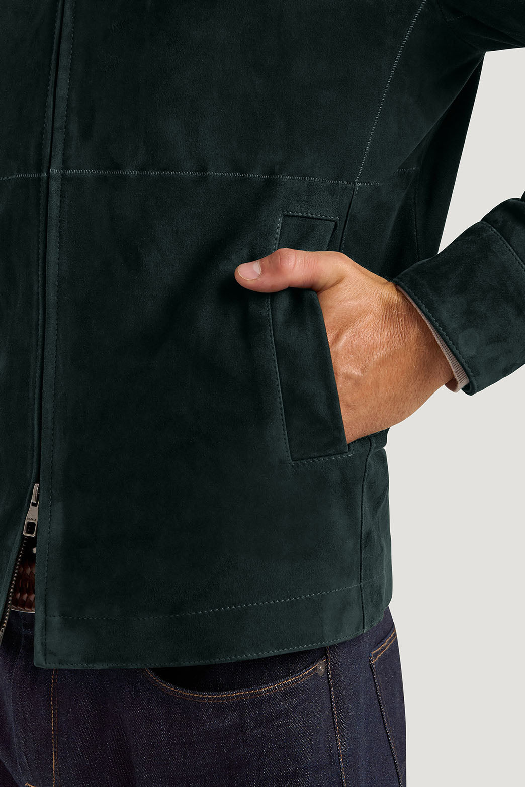 Delon Suede Jacket – M.J. Bale
