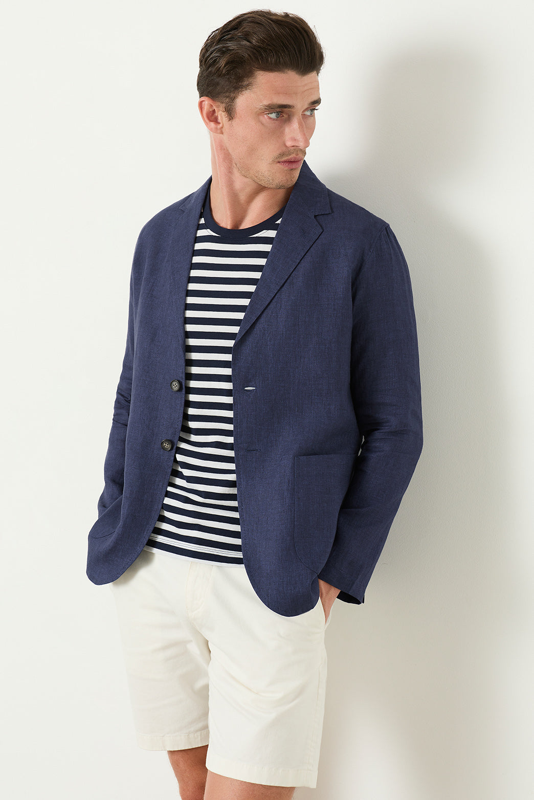 Dalton Linen Shirt Jacket