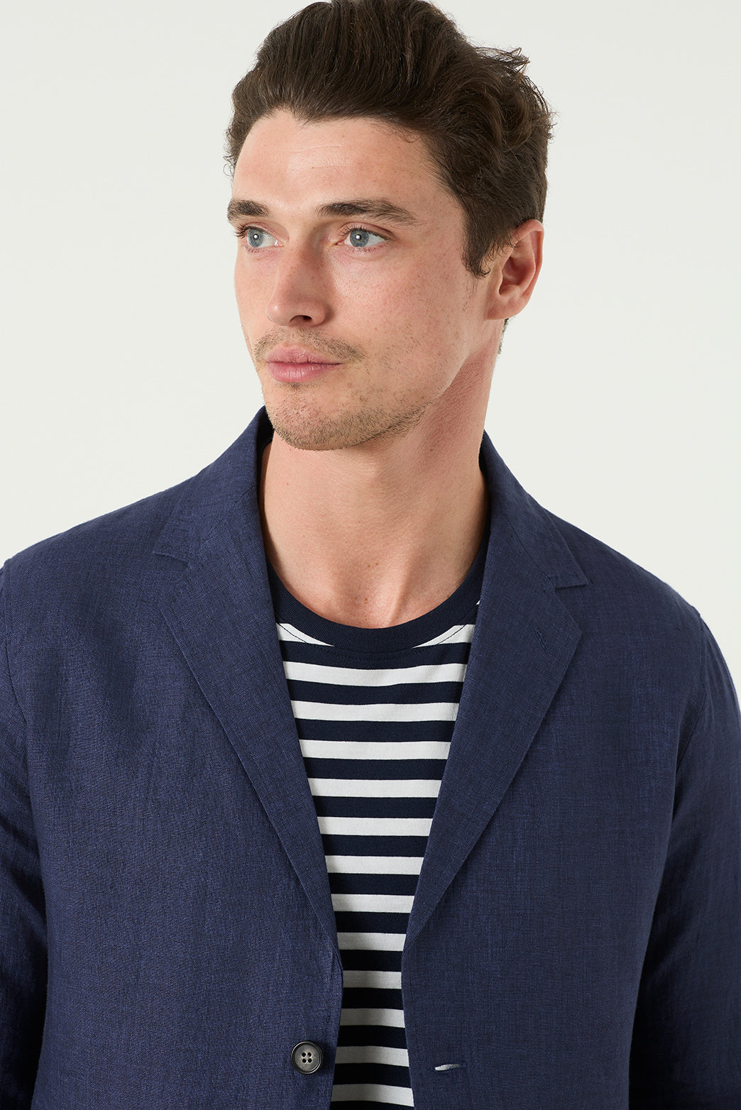 Dalton Linen Shirt Jacket