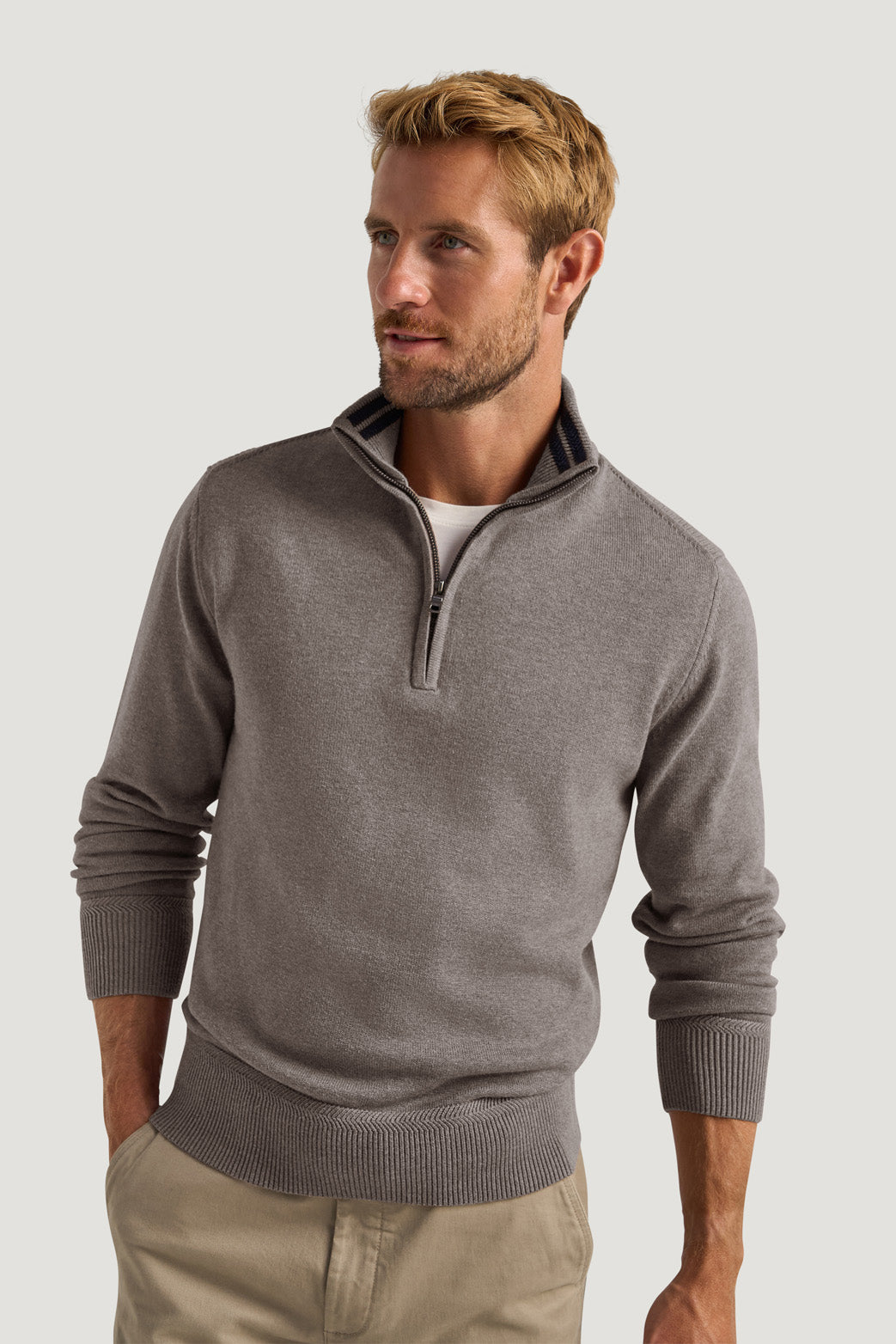 Perry Knit Half-Zip – M.J. Bale