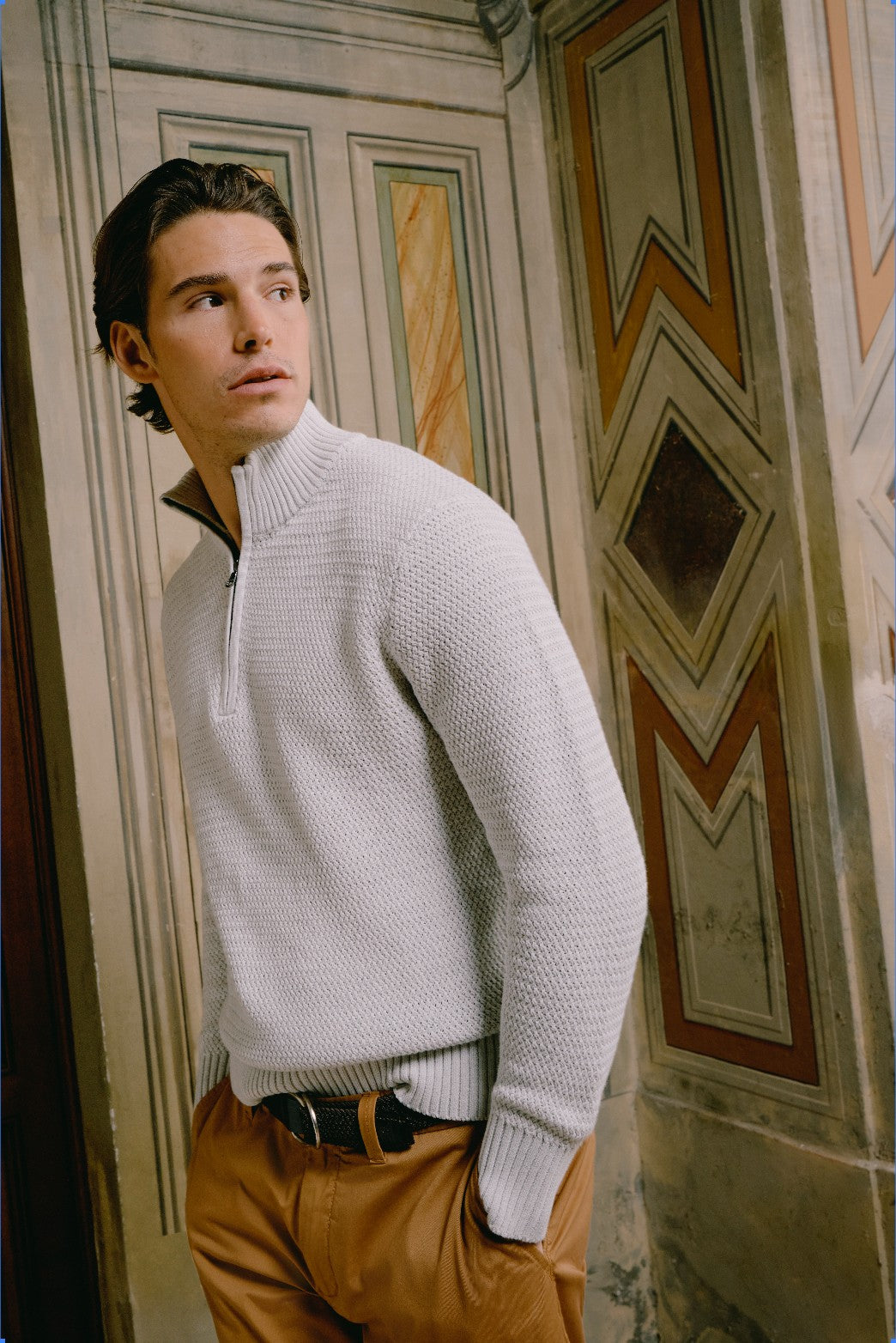 Parker Knit Half Zip – M.J. Bale