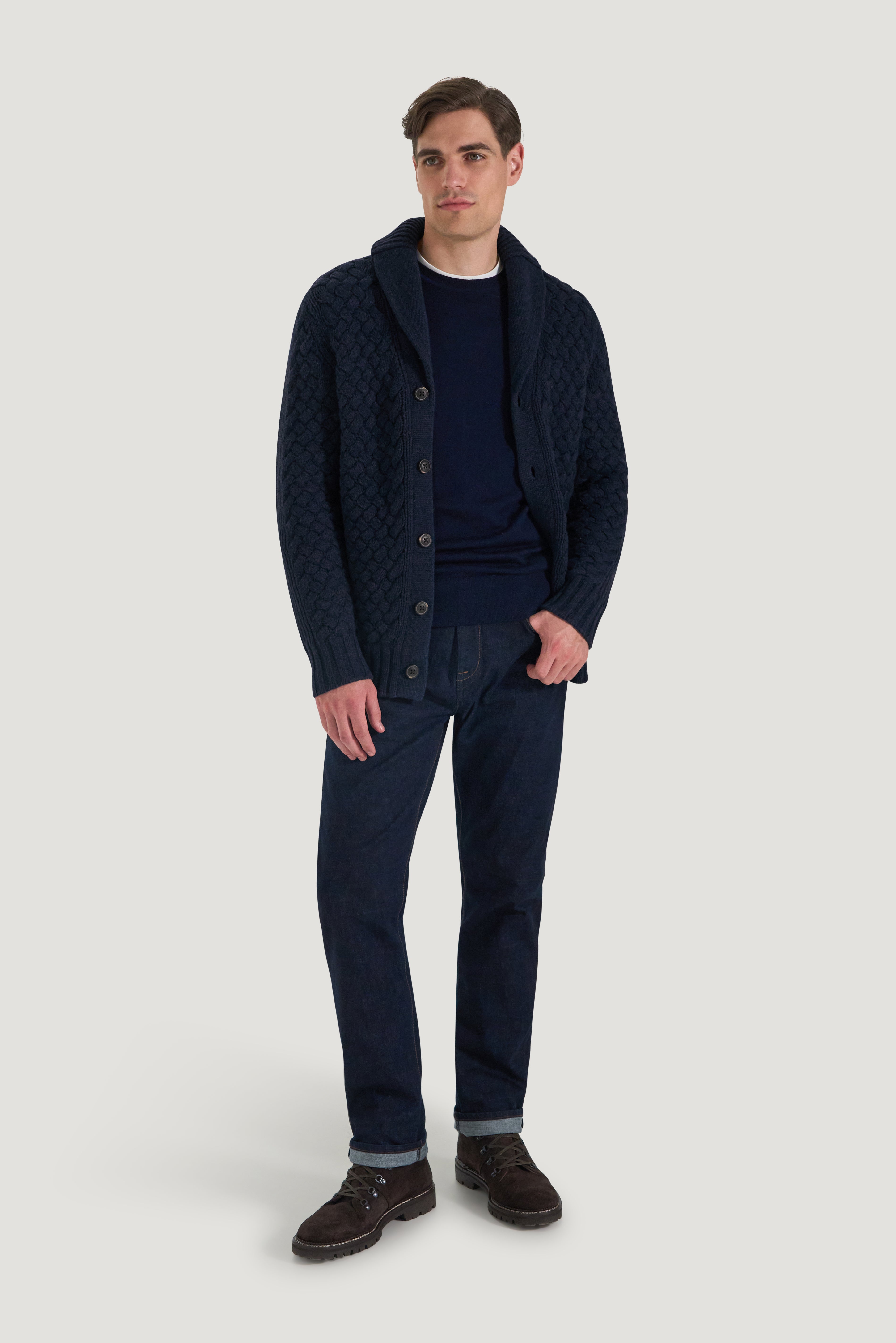 Munro Shawl Cardigan – M.J. Bale