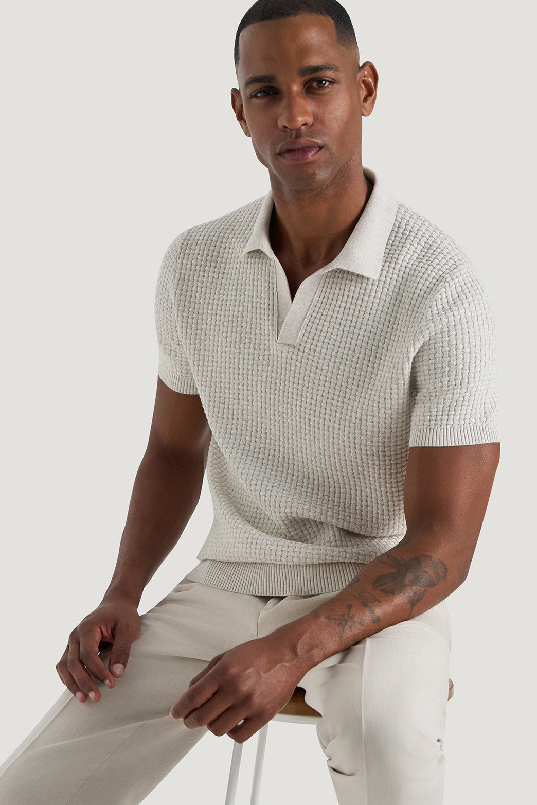 Links Knit Polo – M.J. Bale