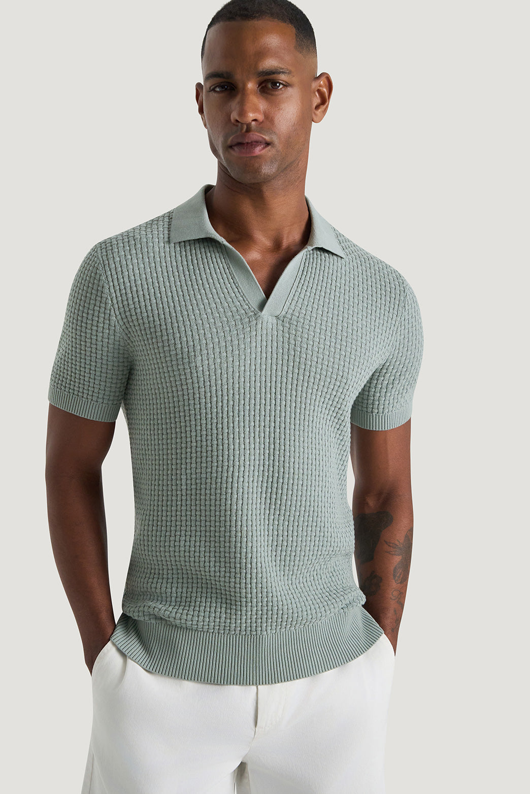 Links Knit Polo – M.J. Bale