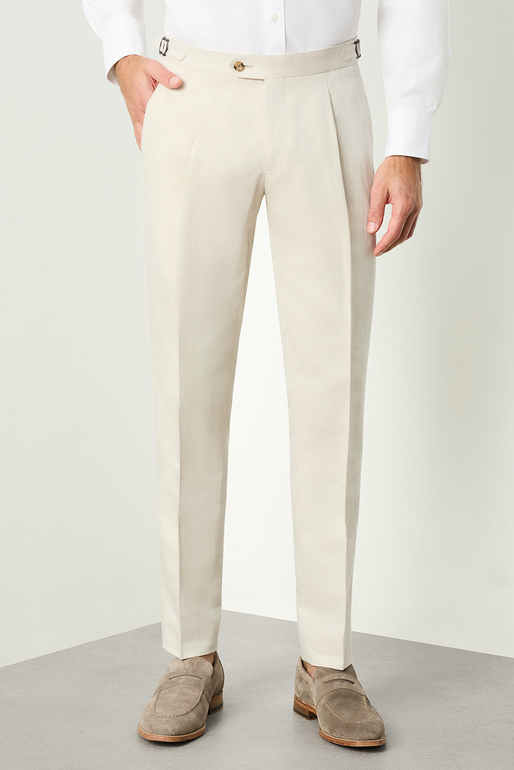 Robertson Pleated Trouser – Bale