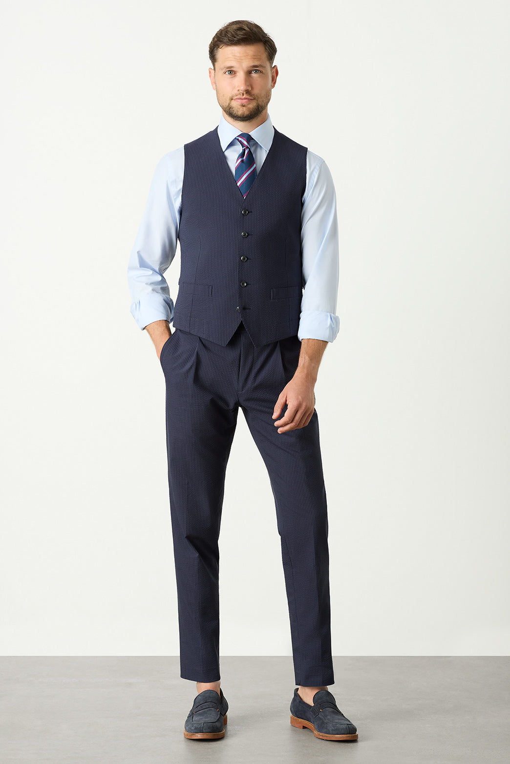 Weston Seersucker Trouser